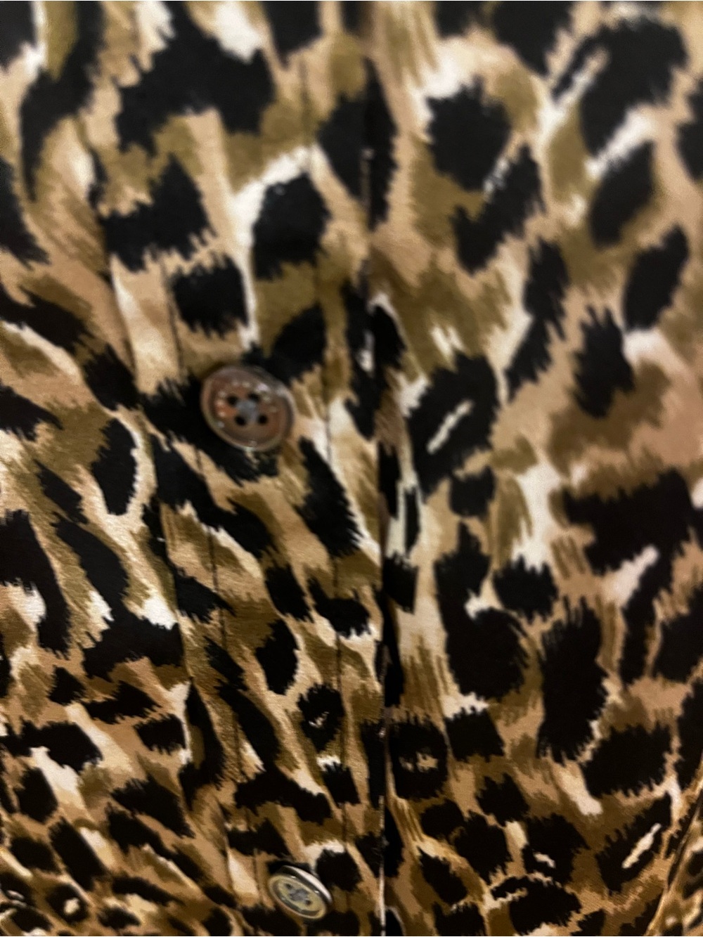Equipment $185 "Brett" Leopard-Print Button-Down Shirt. - Picture 7 of 8